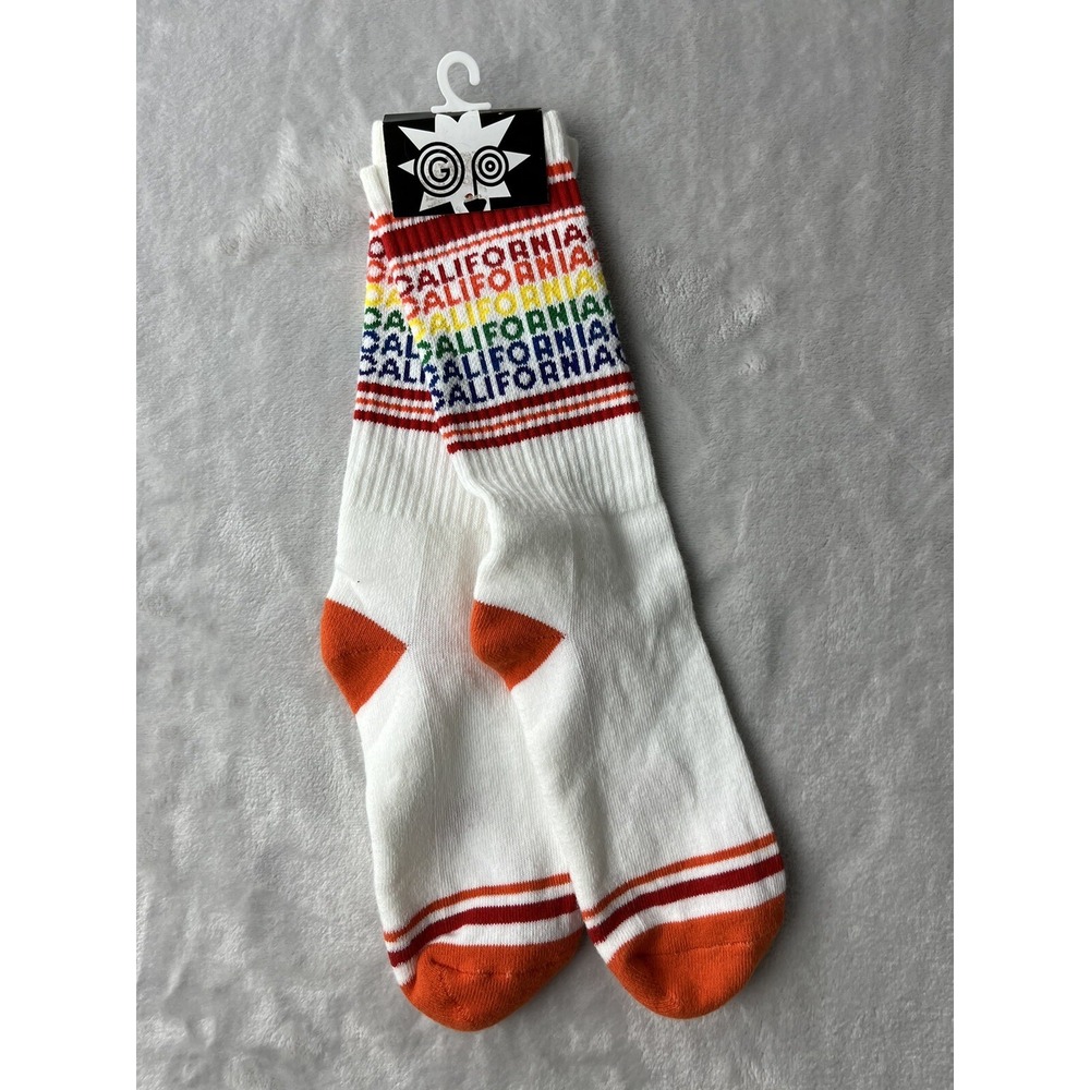 GUMBALL POODLE Unisex California Crew Socks One Size Fits Most ( Made In USA) - Picture 5 of 10
